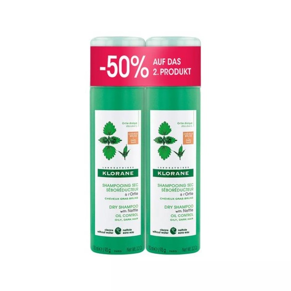 Trockenshampoo Brennessel Damen Set