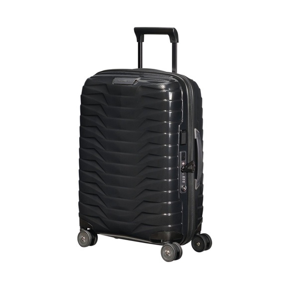 Samsonite Proxis Hartschalenkoffer, Spinner Unisex Schwarz 55 CM