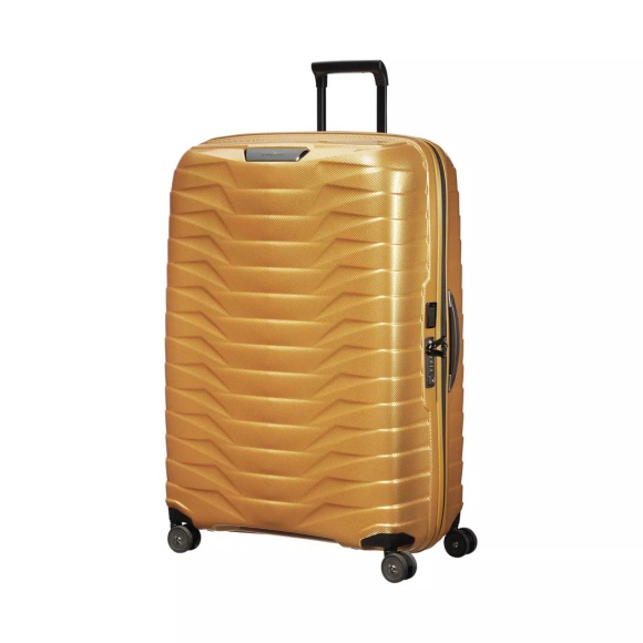 Samsonite Proxis Hartschalenkoffer, Spinner Unisex Gold 69cm