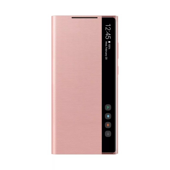 SAMSUNG Clear View Cover - Booklet (Passend für Modell: Samsung Galaxy Note 20)