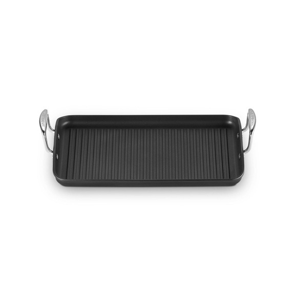 Aluminium Antihaft-Grillplatte mit Rillen, Pfanne