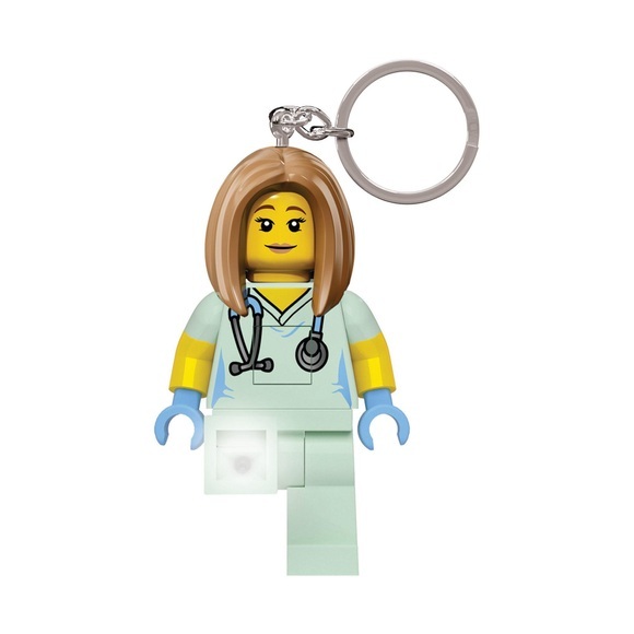 LEGO Schlüsselanhänger, Krankenschwester Multicolor