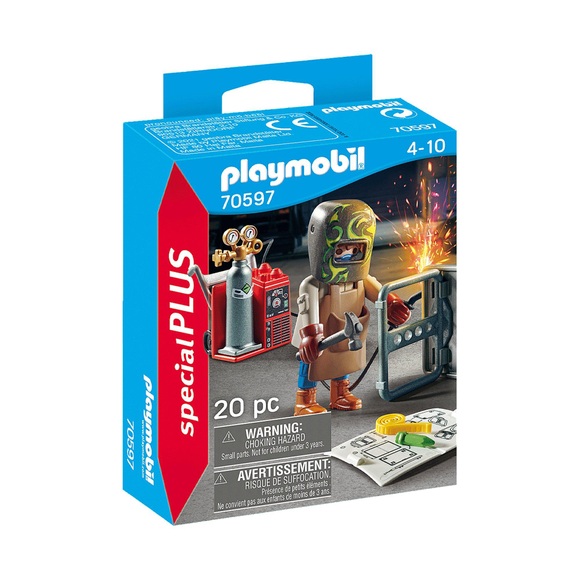 Playmobil® specialPLUS Schweißer mit Ausrüstung 70597