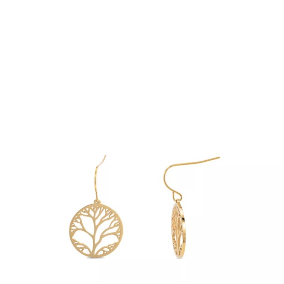 ZAG Bijoux Ohrringe Damen Goldfarben ONE SIZE