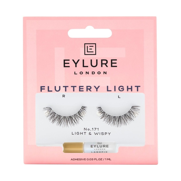 EYLURE Künstliche Wimpern Fluttery Light 171 Damen Schwarz
