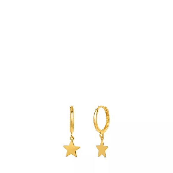 Caramel Ohrringe Damen Gelbgold ONE SIZE