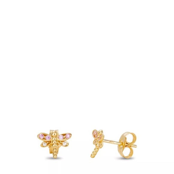 Caramel Ohrringe Damen Gelbgold ONE SIZE