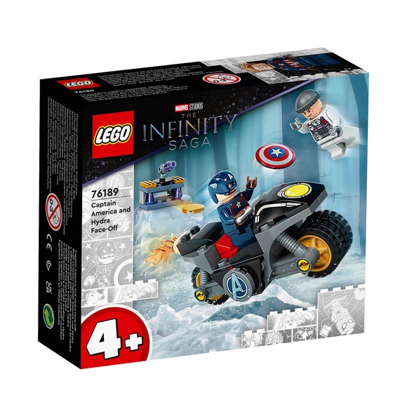 76189 Marvel Super Heroes Duell zwischen Captain America und Hydra, Konstruktionsspielzeug