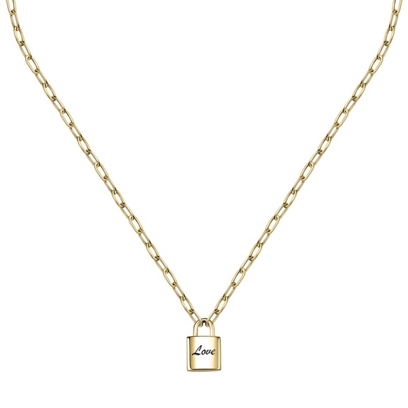Halskette Damen Gold 45cm