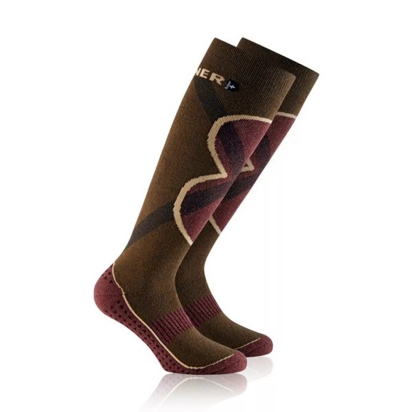 Rohner Plus Jet Socken braun EU 36/38 2021 Wintersport Socken