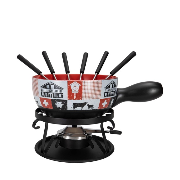 Käsefondue-Set Swissness