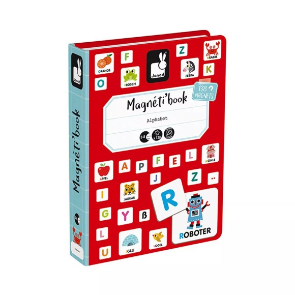 Janod ® MagnetiBook Aplhabet
