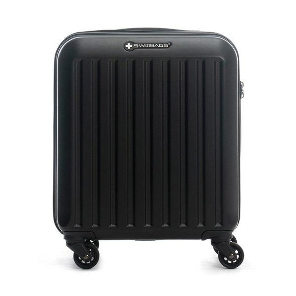 Hartschalenkoffer, Spinner Unisex Schwarz 45cm