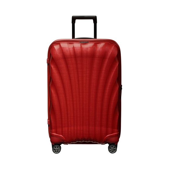 Hartschalenkoffer, Spinner Unisex Rot 69cm