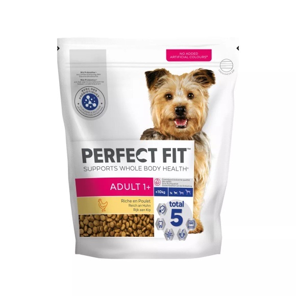 Perfect Fit - 4 x Dog 1+ Adult mit Huhn - 1.4 kg