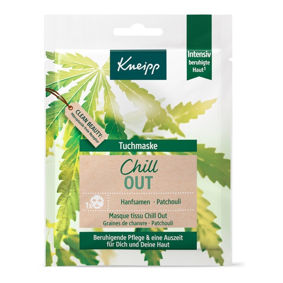 Chill Out Tuchmaske - Hanfsamen & Patchouli 1.0 pieces