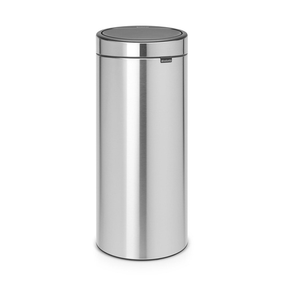 BRABANTIA - Abfalleimer touch bin - silber - MetallMetall/Kunststoff - 29.5cm/29.5cm