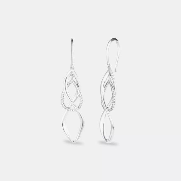 Amor Ohrhänger Damen Silber ONE SIZE