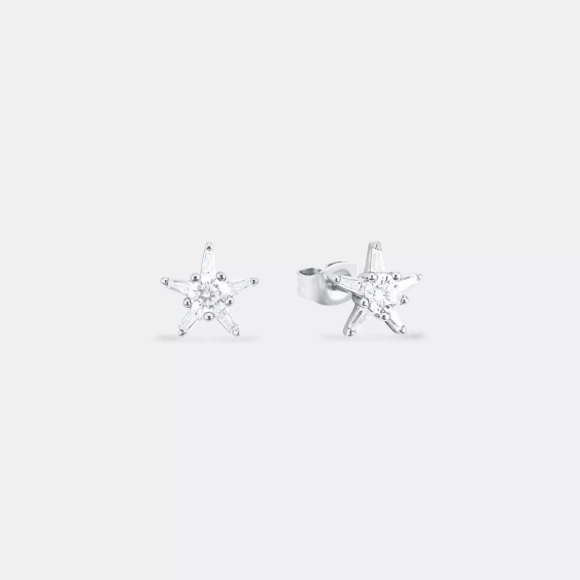 Amor Ohrstecker Damen Silber ONE SIZE