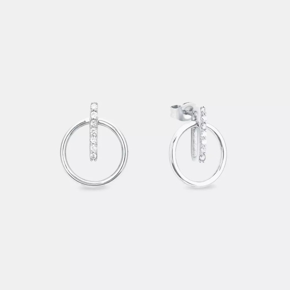 Amor Ohrstecker Damen Silber ONE SIZE