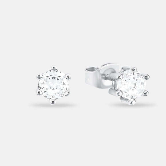 Amor Ohrstecker Damen Silber ONE SIZE
