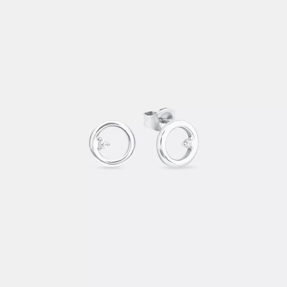 Amor Ohrstecker Damen Silber ONE SIZE