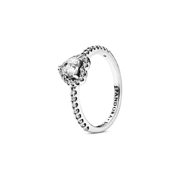 Pandora Elevated Heart Ring Damen