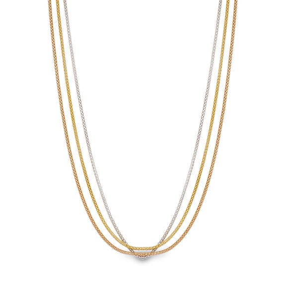 L' Atelier Gold 18 Karat by Manor Halskette Damen Unbekannte Farbe 45