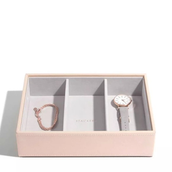 Stackers Schmuckbox, 3 tiefe Fächer Classic 25x18x6cm