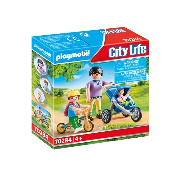PLAYMOBIL 70284 Mama mit Kindern