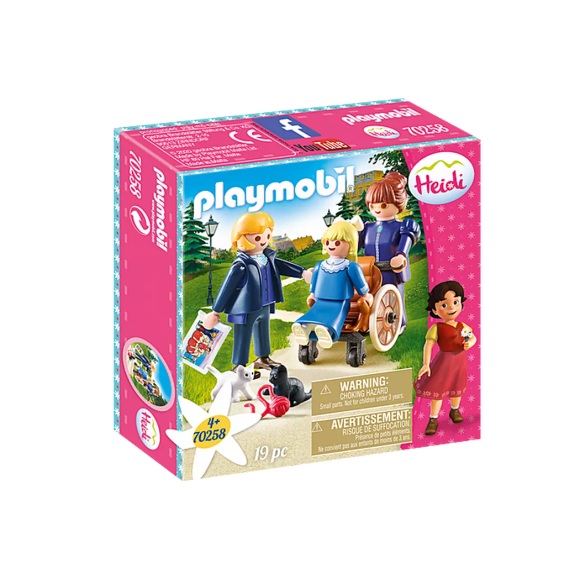 Playmobil 70258 Clara mit Vater und Fräulein Rottenmeier
