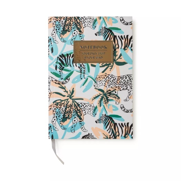 MANOR A5 NOTEBOOK LEOPARDS ZEBRAS A5 NOTEBOOK LEOPARDS ZEBRAS