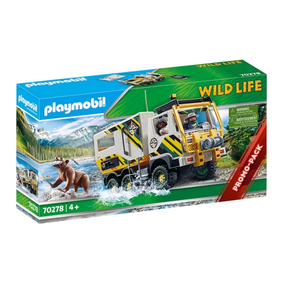 PLAYMOBIL Wild Life Expeditionstruck #70278