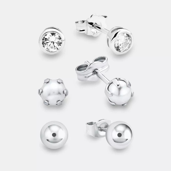 Amor Schmuckset Damen Silber