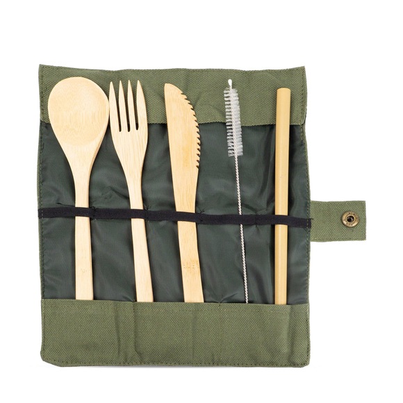 Strawganic Besteck-Set Bamboo