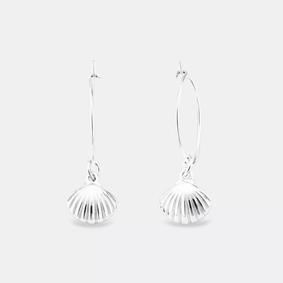 Amor Creolen Damen Silber ONE SIZE