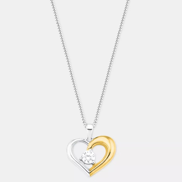 Amor Schmuckset Damen Silber ONE SIZE