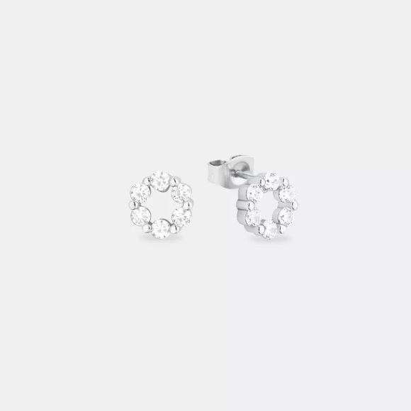 Amor Ohrstecker Damen Silber ONE SIZE