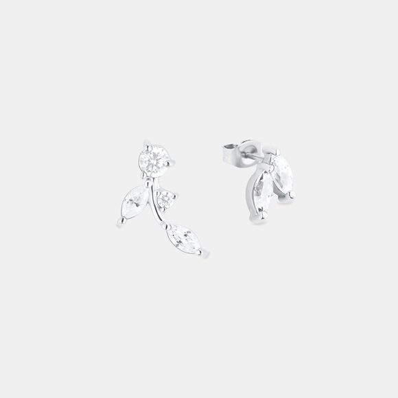 Amor Ohrstecker Damen Silber ONE SIZE