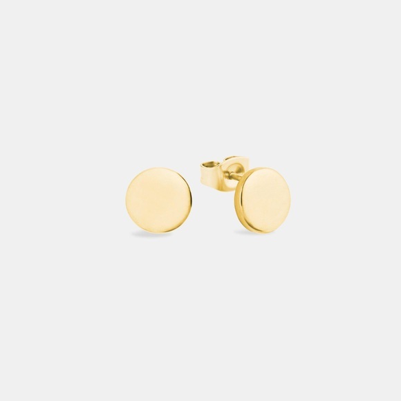 Amor Ohrstecker Damen Gelbgold ONE SIZE