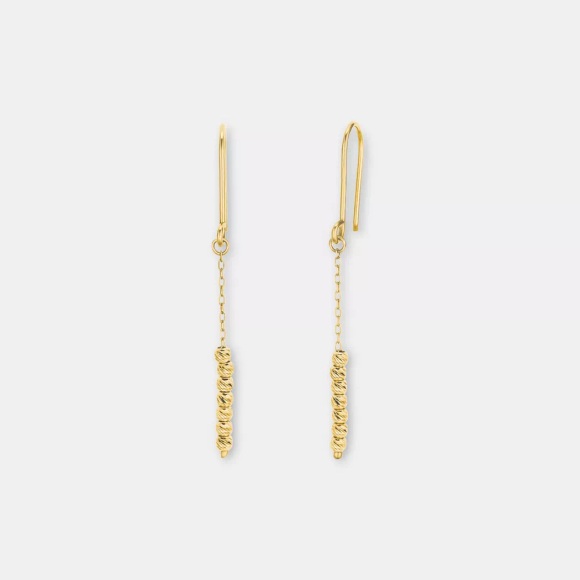 Amor Ohrhänger Damen Gelbgold ONE SIZE