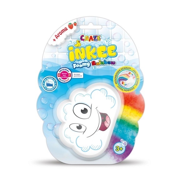 Craze Inkee Rainbow Badebombe, Zufallsauswahl Inkee Rainbow Badebombe, Zufallsauswahl