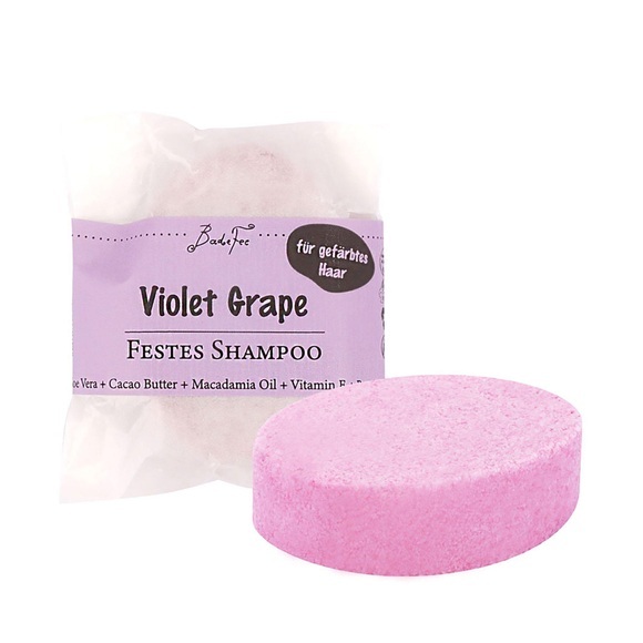 Solid Shampoo Viloet Grape Damen 50g