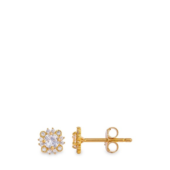 L' Atelier Gold 18 Karat by Manor Ohrstecker Damen Gelbgold ONE SIZE