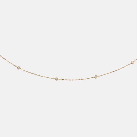 L' Atelier Gold 18 Karat by Manor Halskette Damen Gelbgold 45