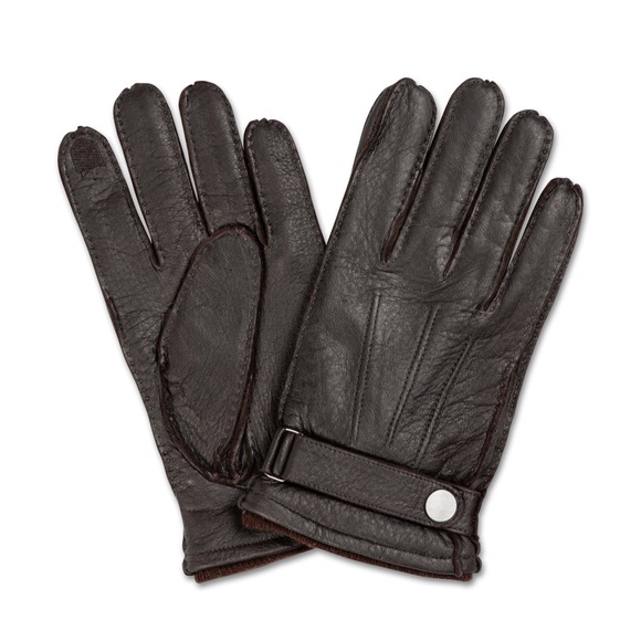 Lederhandschuhe Herren Caramel S/M