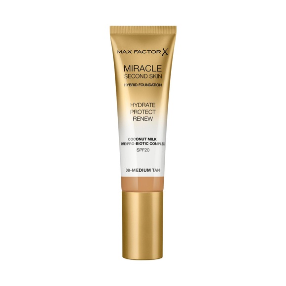 Max Factor Foundation Max Factor Foundation Miracle Second Skin 30.0 ml
