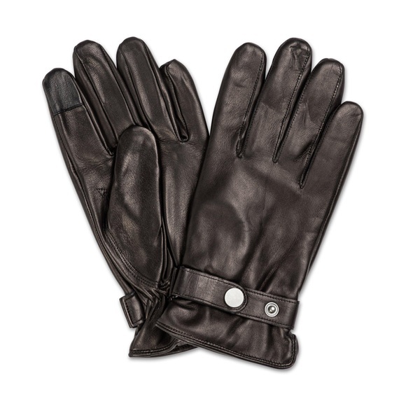Lederhandschuhe Herren Schwarz S