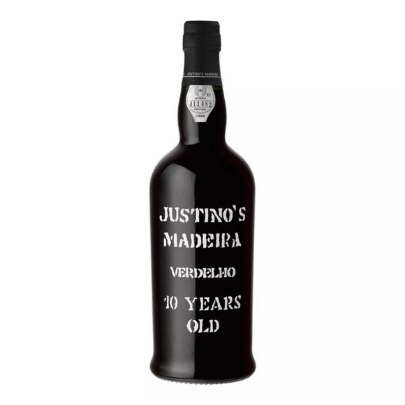 Justino's Madeira Wines Verdelho 10 Years Old Medium Dry - 75cl, Portugal