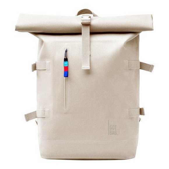 Rolltop Aus Meeresplastik Soft Shell Damen Offwhite